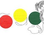 google logo les cinq ballons